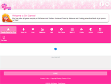 Tablet Screenshot of girlsocool.com